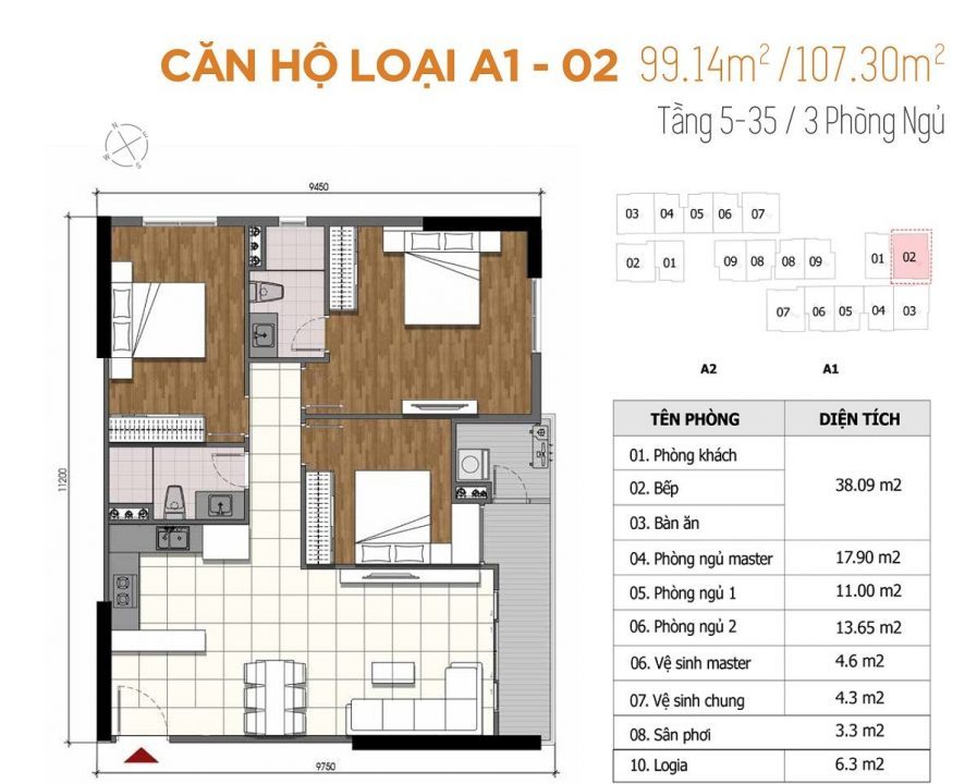 Căn hộ A1-02