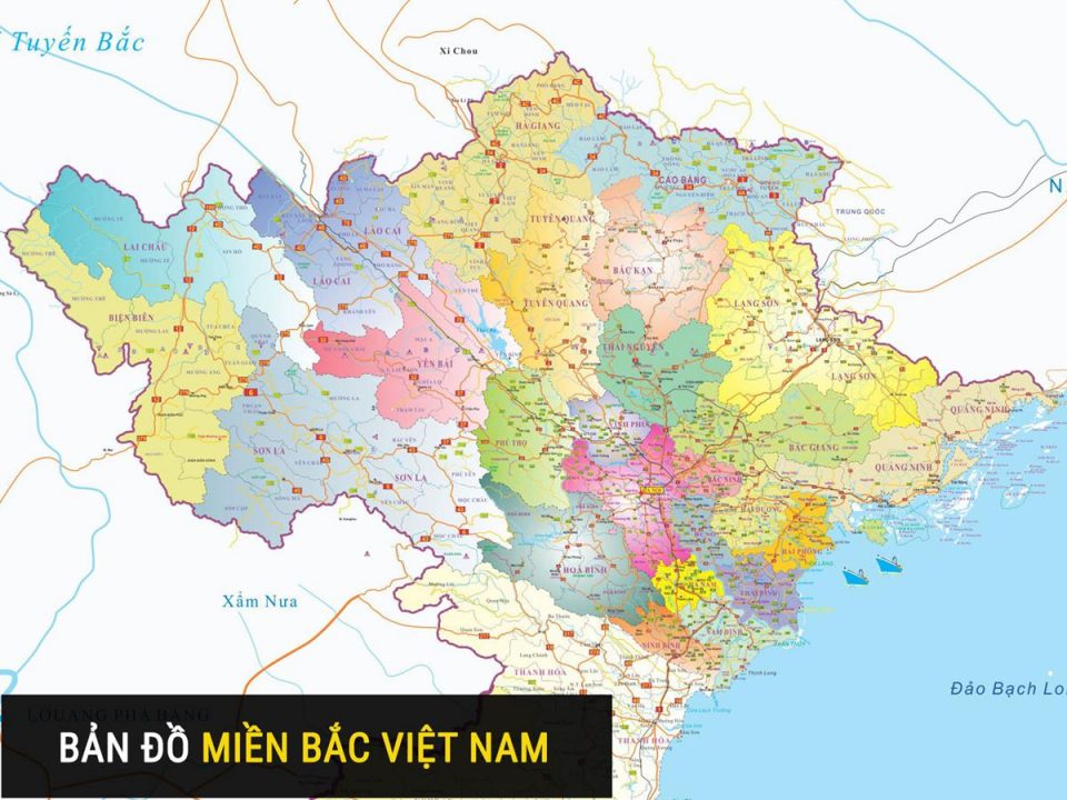 Bản đồ miền Bắc