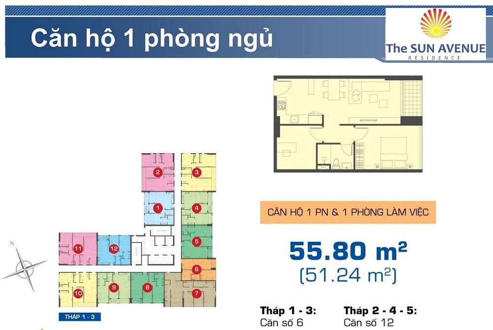 CĂN HỘ 01PN