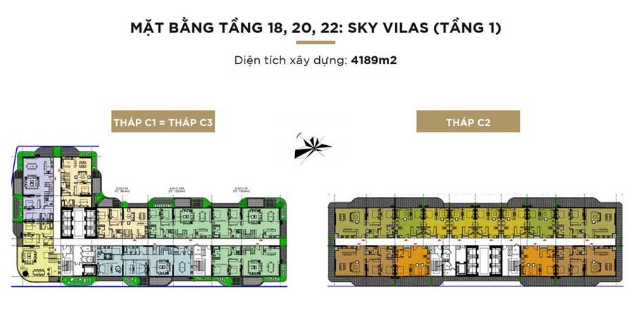 MB TẦNG 16,20,22