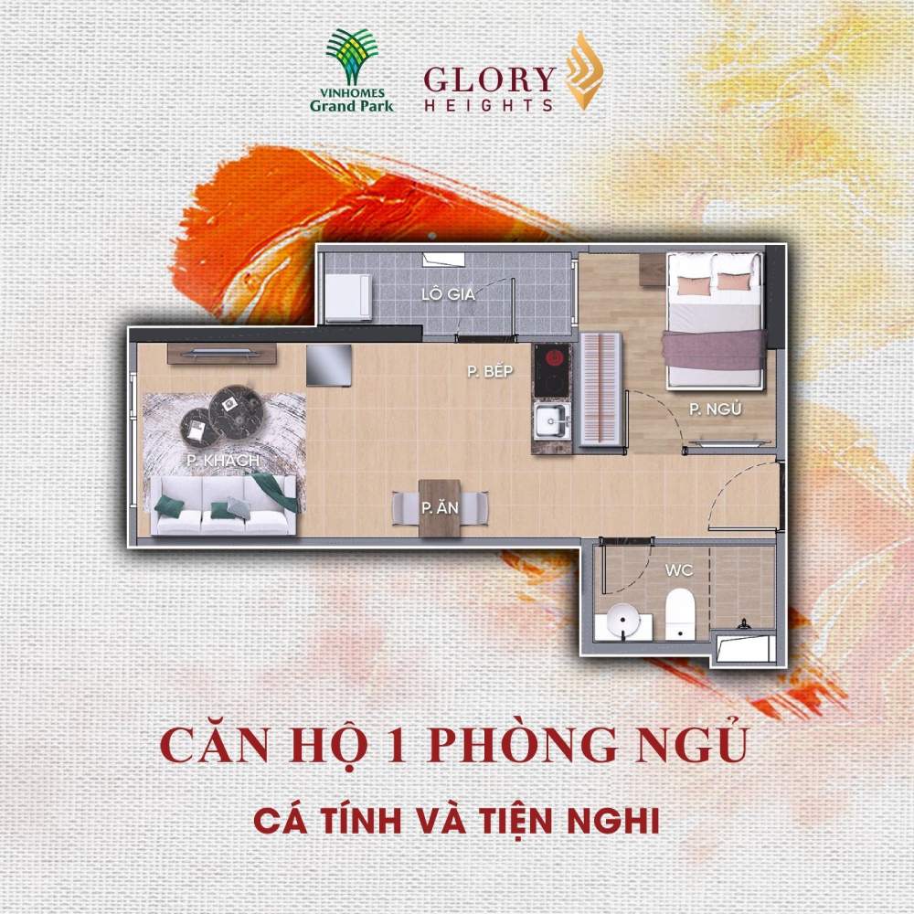 CĂN HỘ 01PN