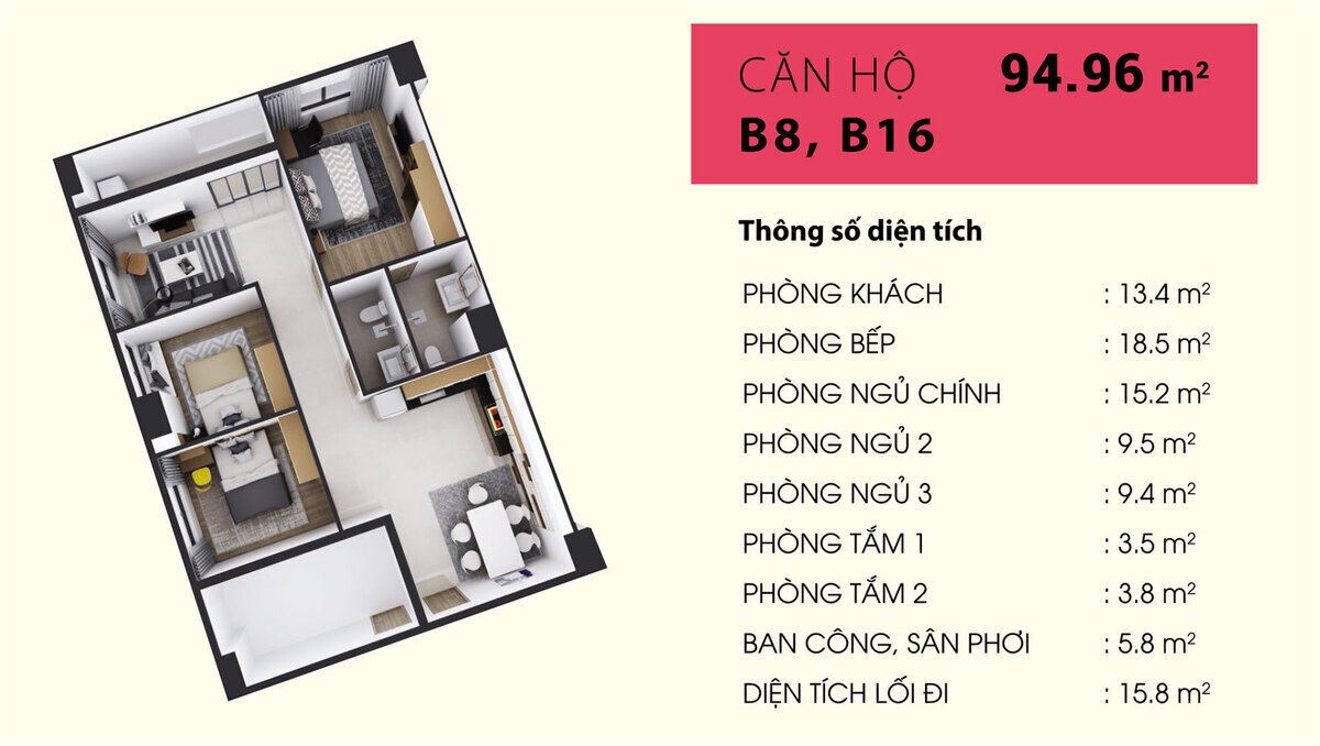 CĂN HỘ 03PN