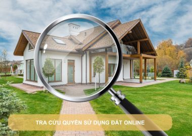 tra cứu quyền sử dụng đất online