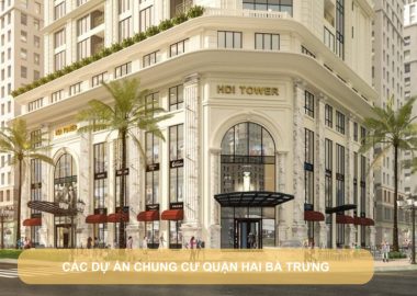 các dự án chung cư quận hai bà trưng