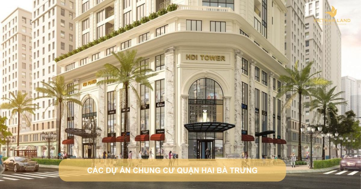 các dự án chung cư quận hai bà trưng