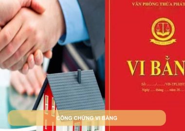 công chứng vi bằng