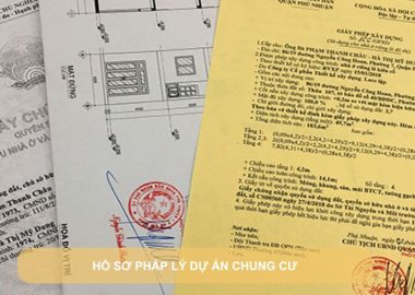 hồ sơ pháp lý dự án chung cư