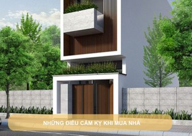 những điều cấm kỵ khi mua nhà