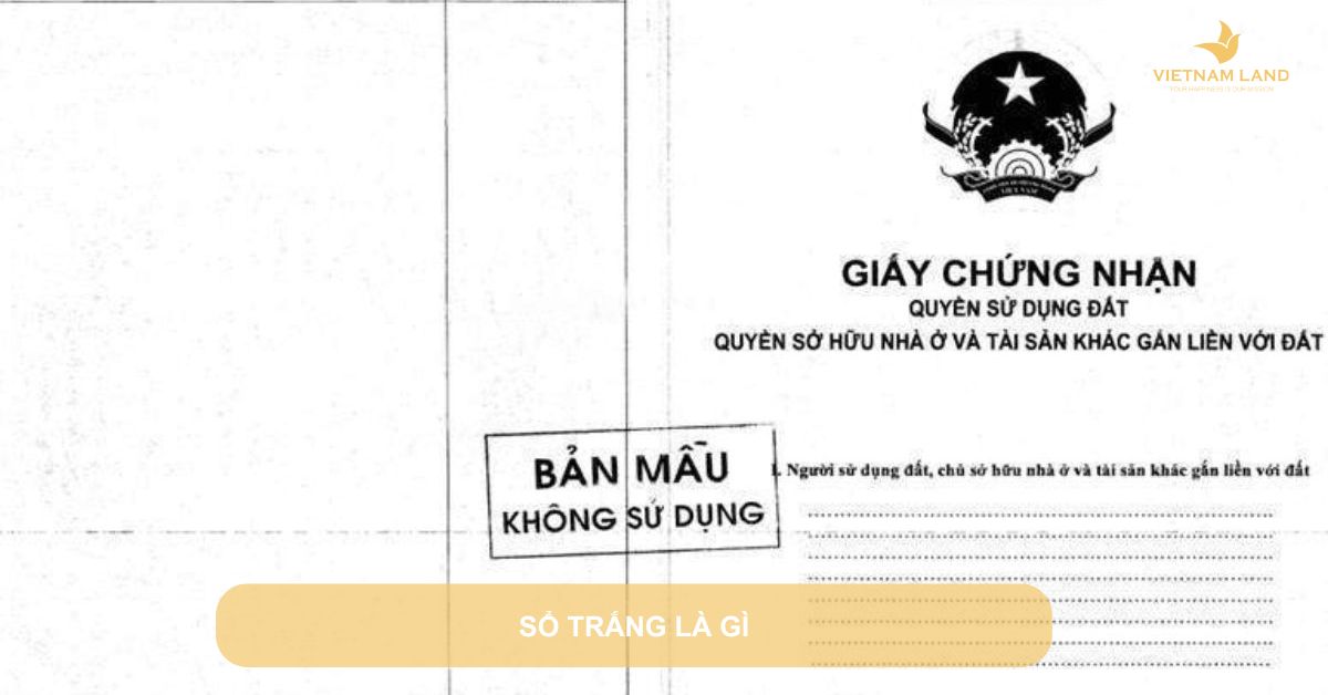 sổ trắng là gì