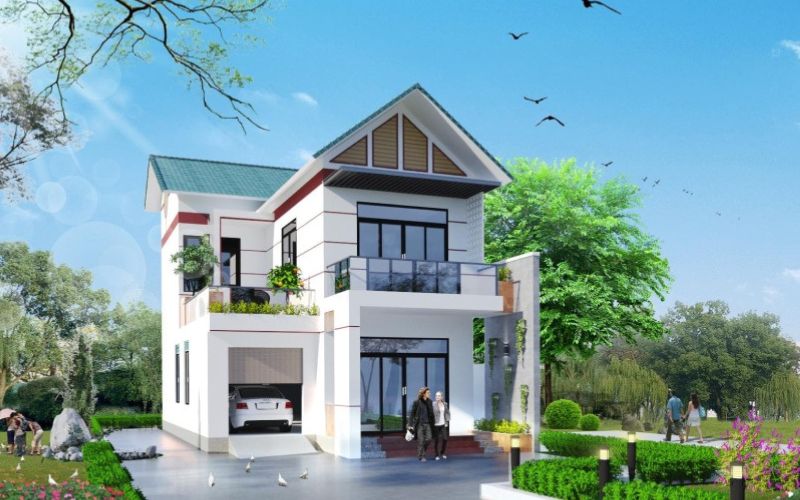 xây nhà 2 tầng 80m2 hết bao nhiêu tiền 4