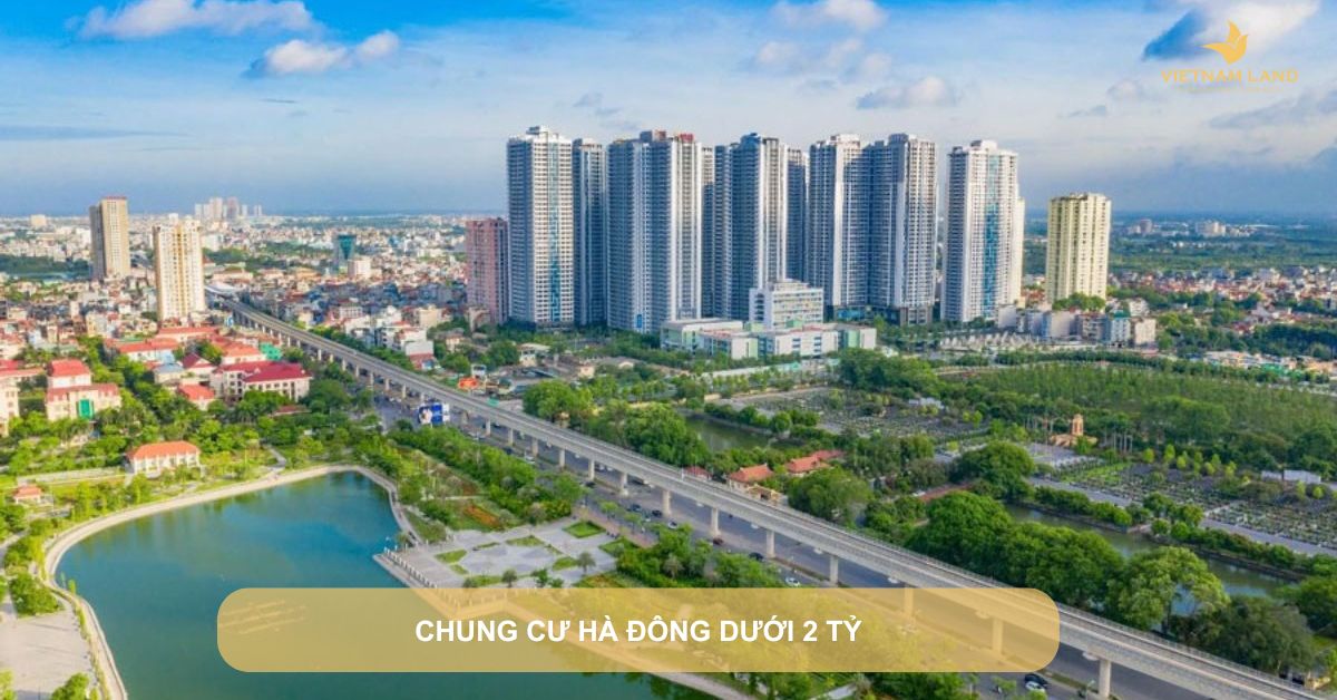 chung cư hà đông dưới 2 tỷ