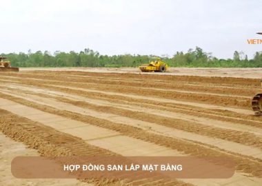 hợp đồng san lấp mặt bằng