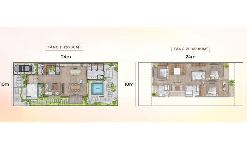 Mặt Bằng Layout Eco Village Saigon River 17