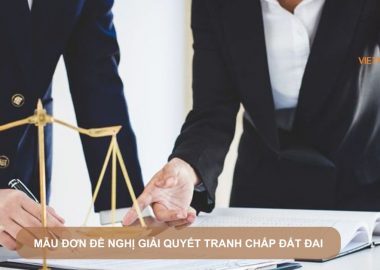 mẫu đơn đề nghị giải quyết tranh chấp đất đai