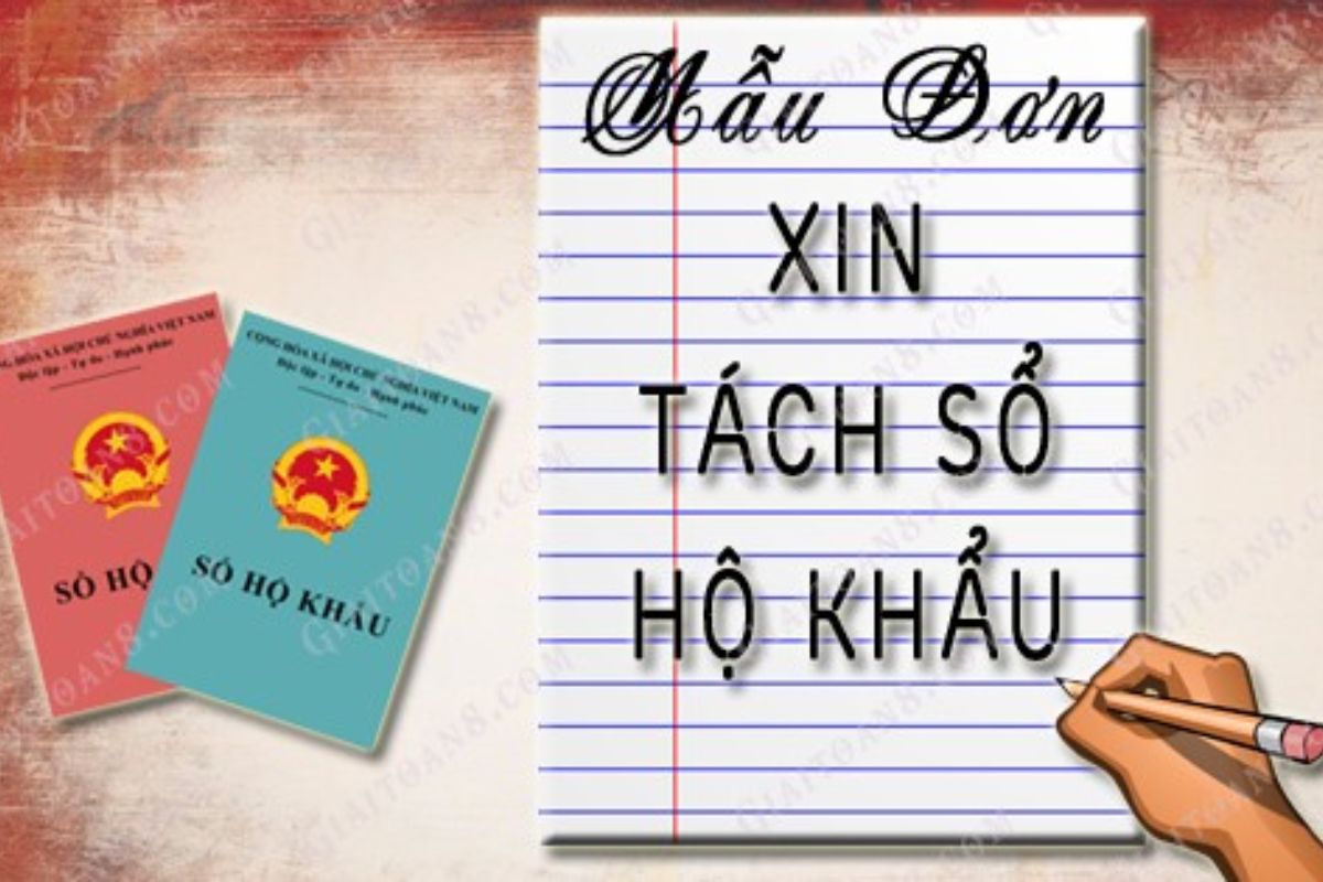 mẫu đơn tách sổ hộ khẩu 1