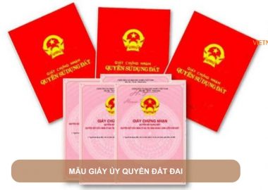 mẫu giấy ủy quyền đất đai