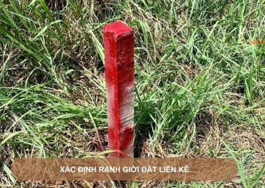 xác định ranh giới đất liền kề